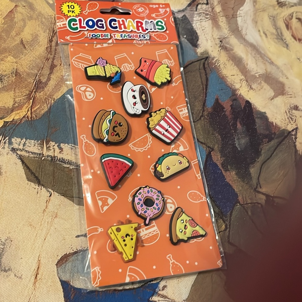10PK Clog Charms